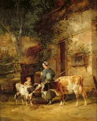 Die Milchmagd, 1840